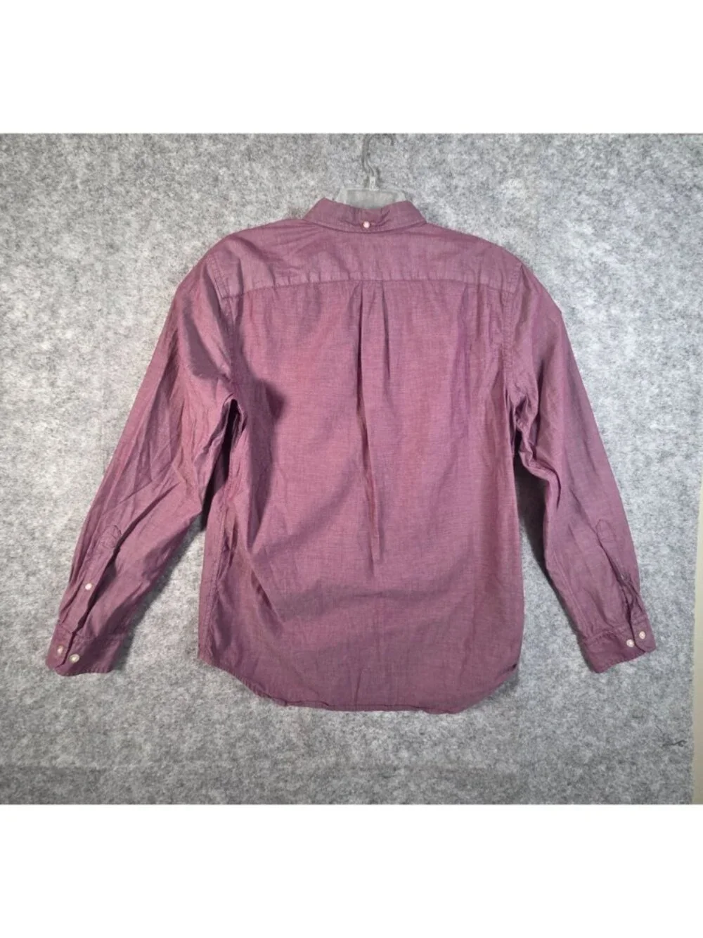 Banana Republic Men’s Maroon Shirt Long Sleeve Classic Preppy L